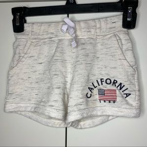 Reflex Kids Embroidered California Flag Fleece Shorts